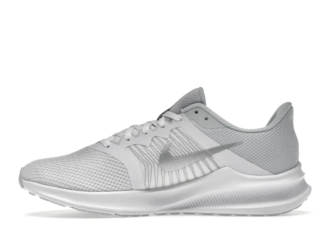 Фото № 3 с приближением к товару «‎Nike Downshifter 11 White Metallic Silver »