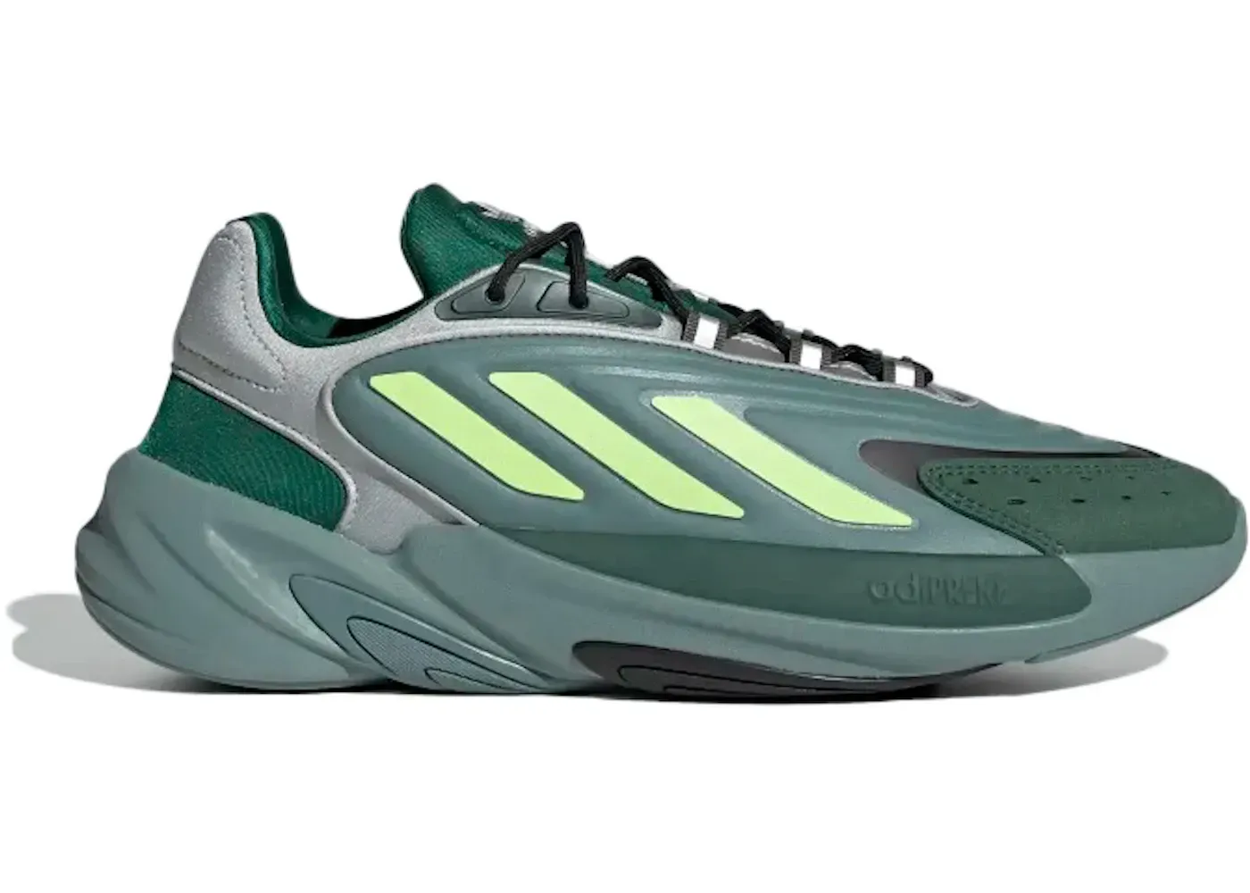 Фото № 1 с приближением к товару «‎adidas Ozelia Dark Green Hi Res Yellow»