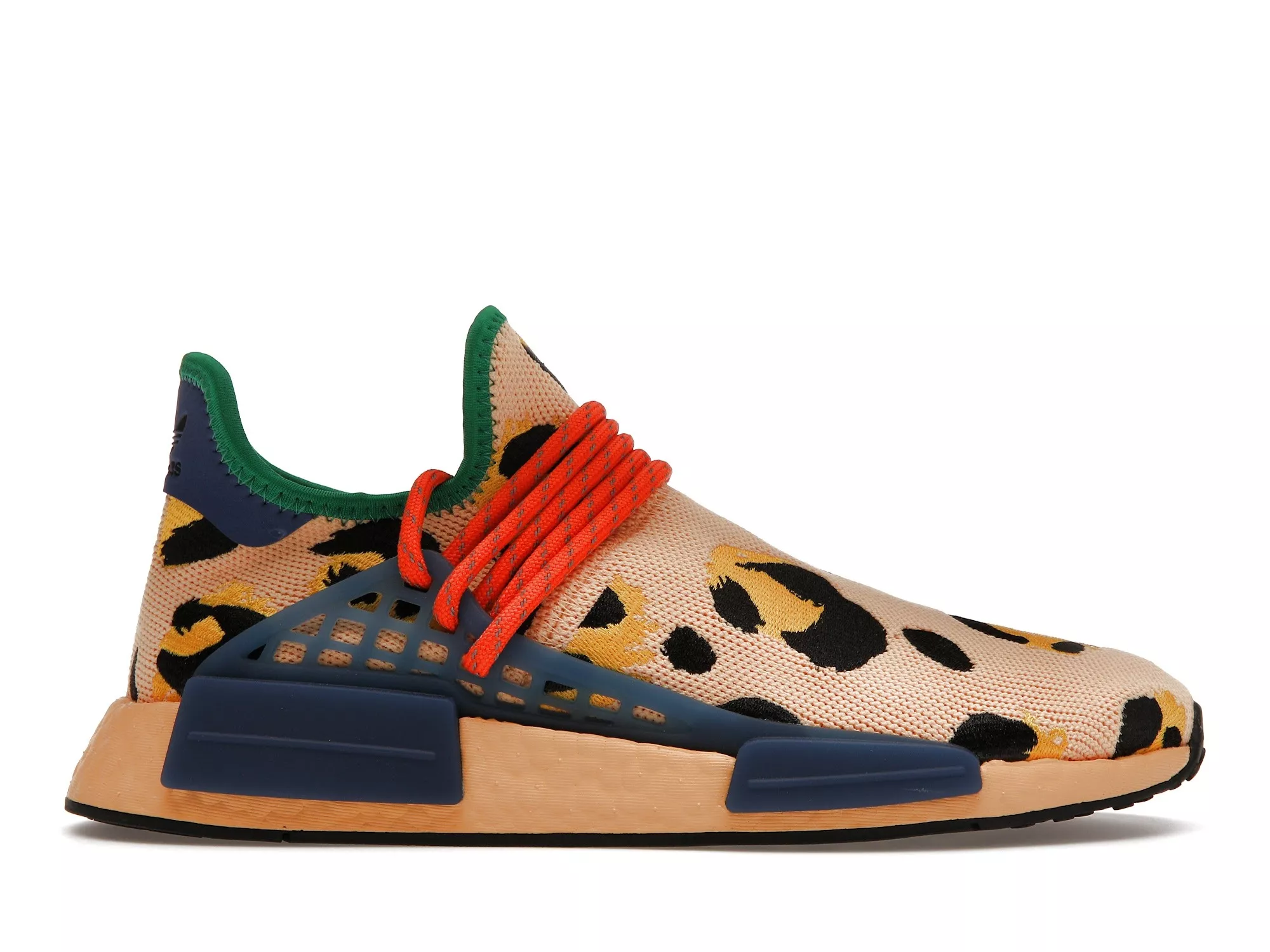 Фото № 1 с приближением к товару «‎adidas NMD Hu Pharrell Animal Print Leopard Pulse Amber»