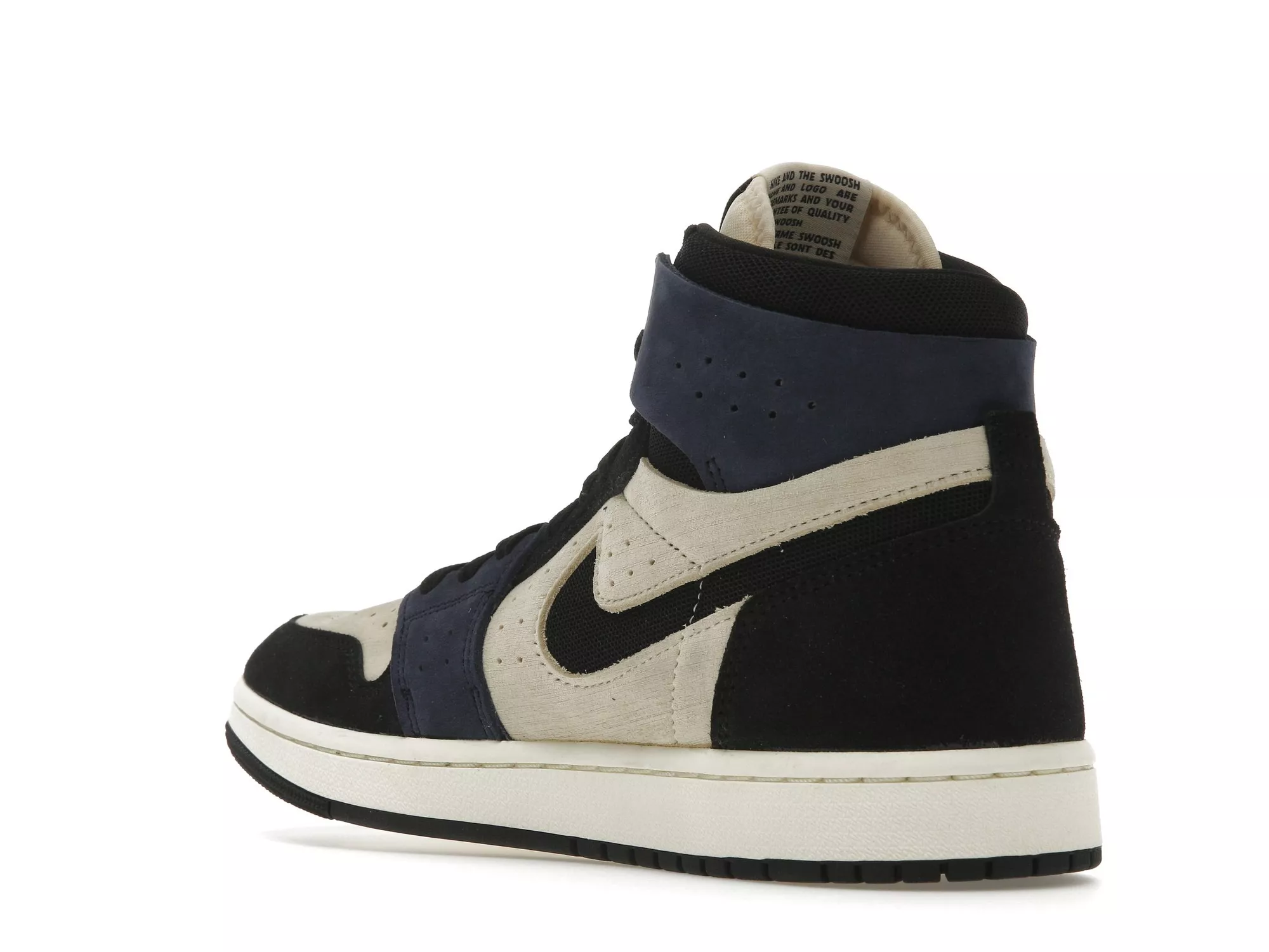 Фото № 2 с приближением к товару «‎Jordan 1 High Zoom Air CMFT 2 Muslin Blackened Blue»