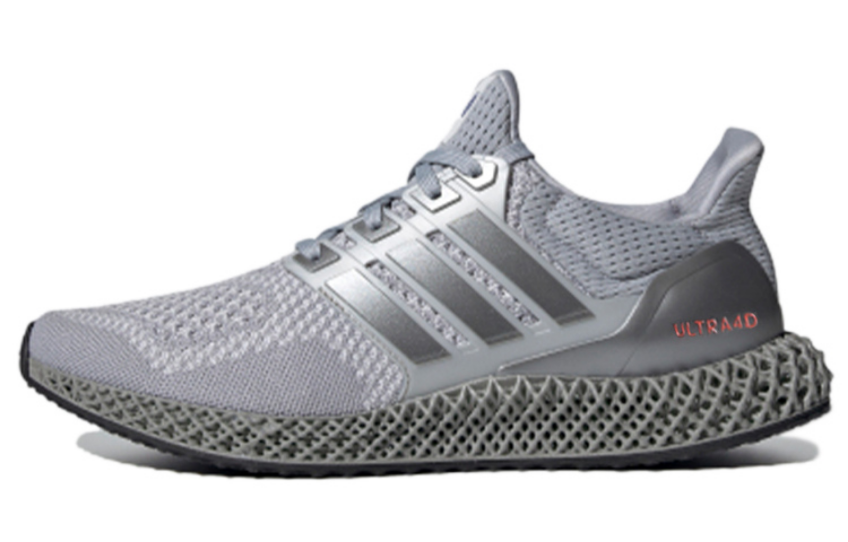 Фото № 1 с приближением к товару «‎adidas Ultra 4D Silver»
