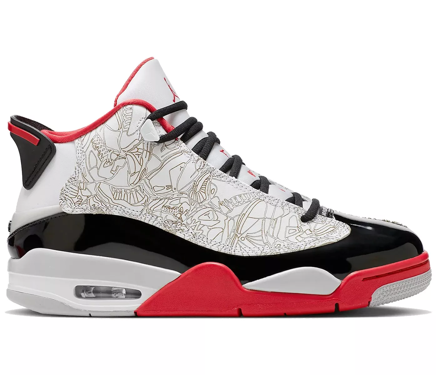 Фото № 1 с приближением к товару «‎Jordan Dub Zero White Varsity Red (2022)»