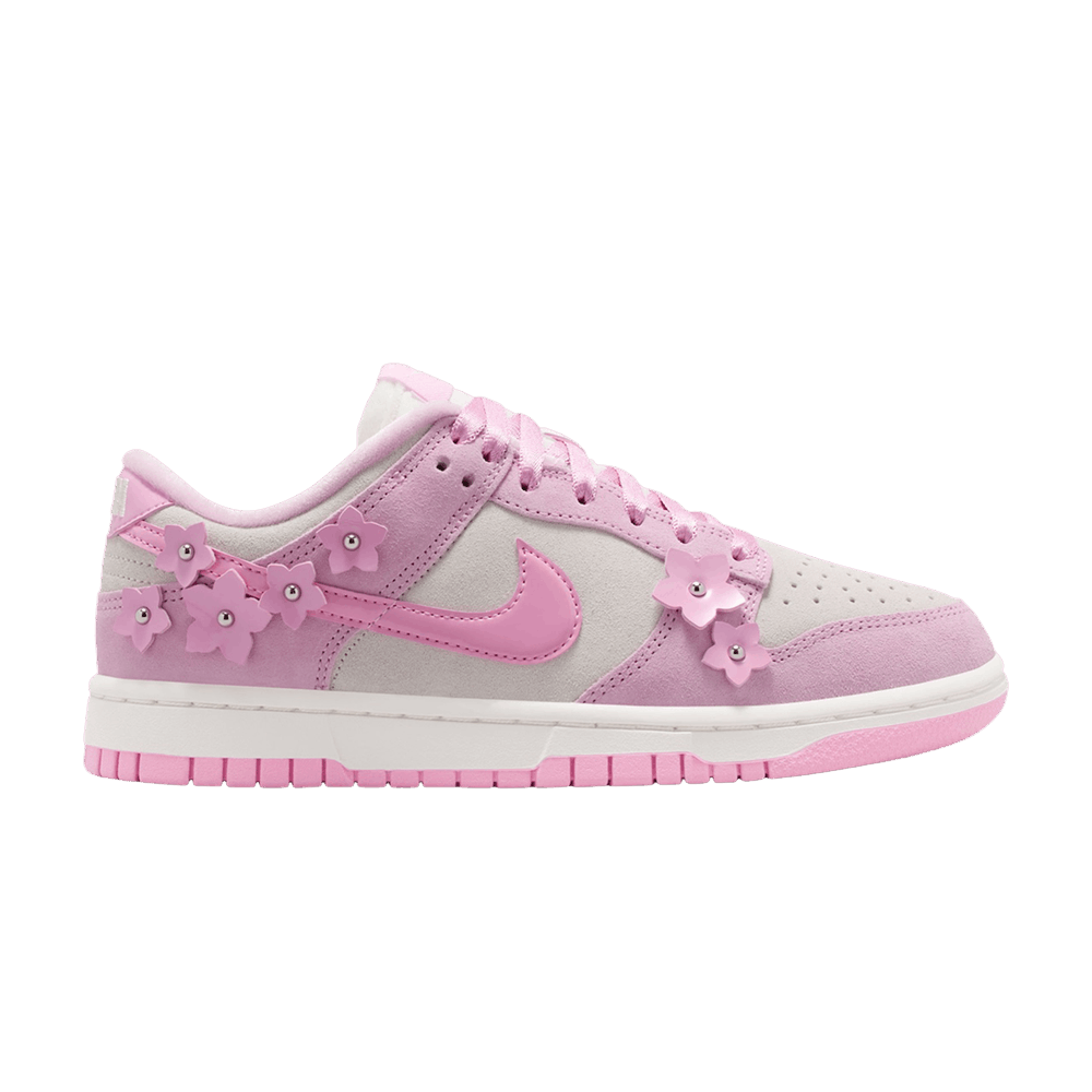 Nike Women's Dunk Low Femme Pink Flower
