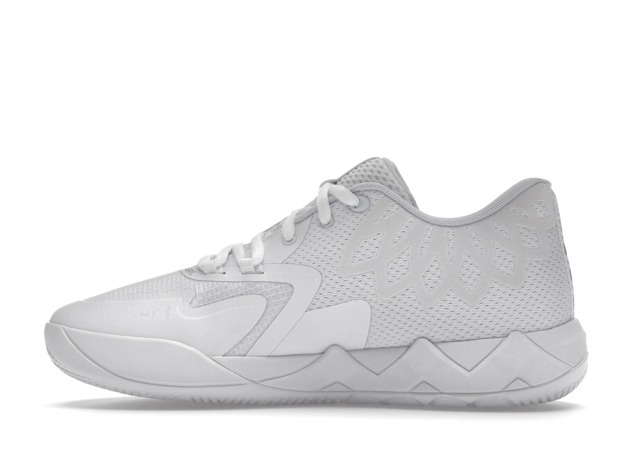 Фото № 3 с приближением к товару «‎Puma LaMelo Ball MB.01 White Silver»