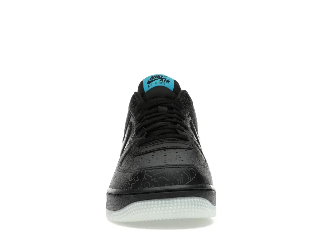 Фото № 2 с приближением к товару «‎Nike Air Force 1 Low Computer Chip Space Jam»