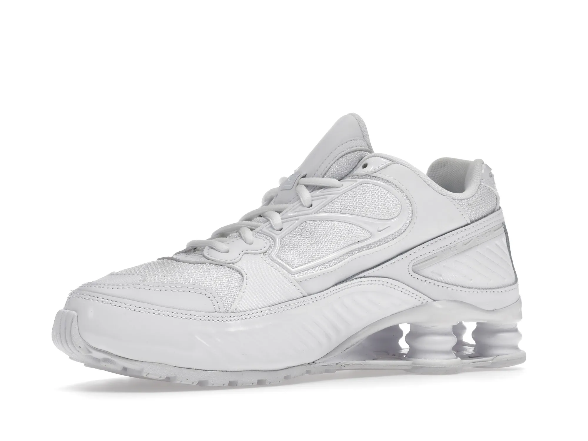 Фото № 3 с приближением к товару «‎Nike Shox Enigma Triple White »