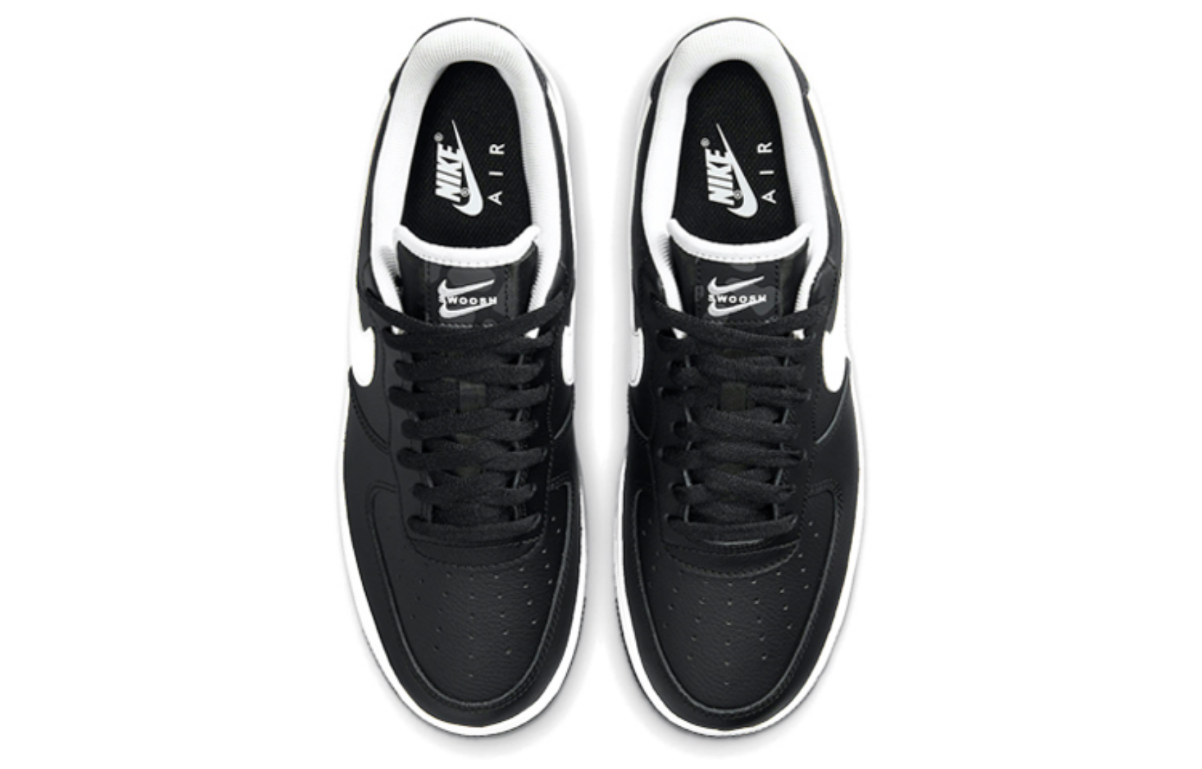 Фото № 4 с приближением к товару «‎Nike Air Force 1 Low WhiteBlack»