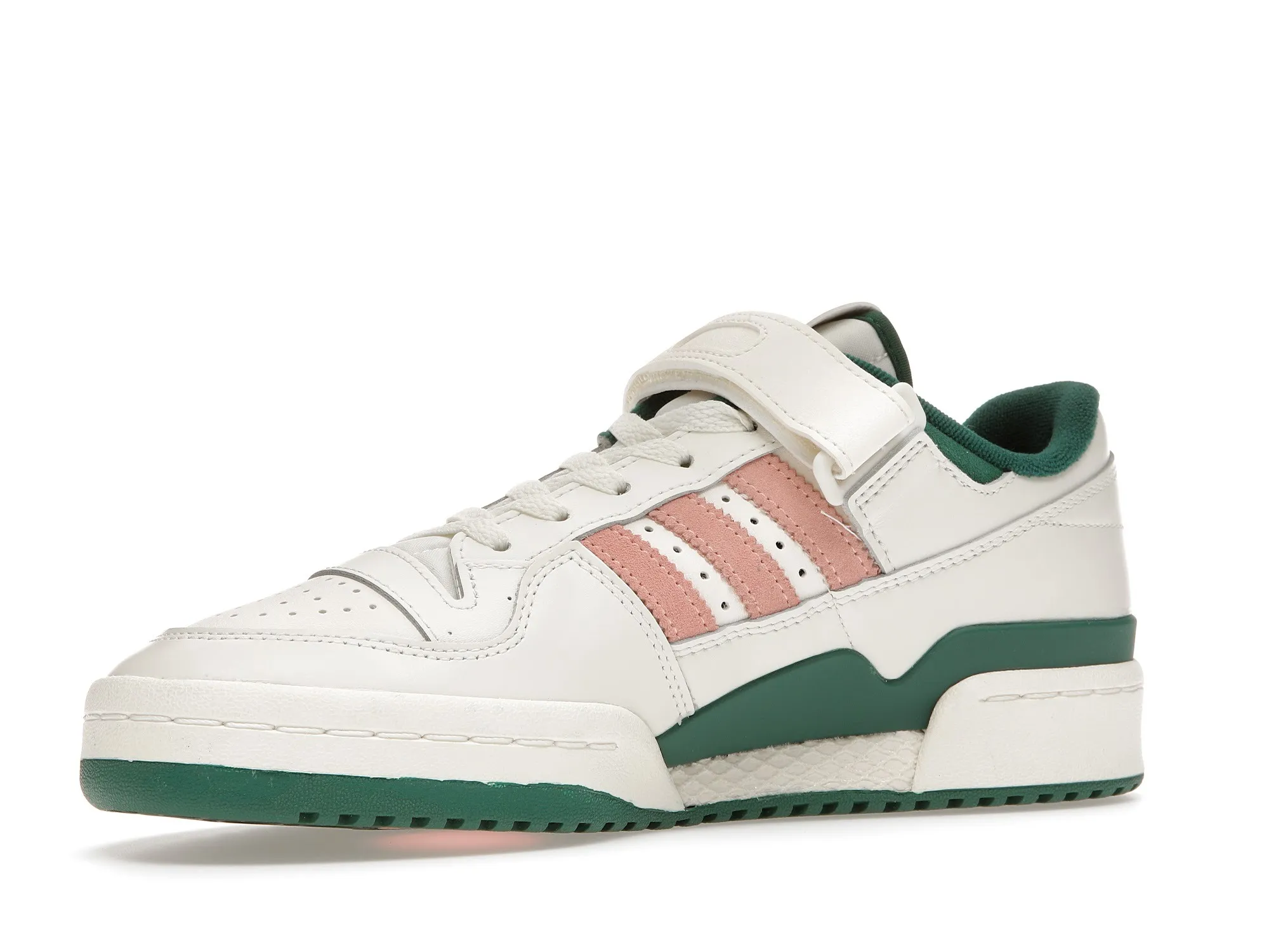 Фото № 3 с приближением к товару «‎adidas Forum 84 Low Off White Green Pink»