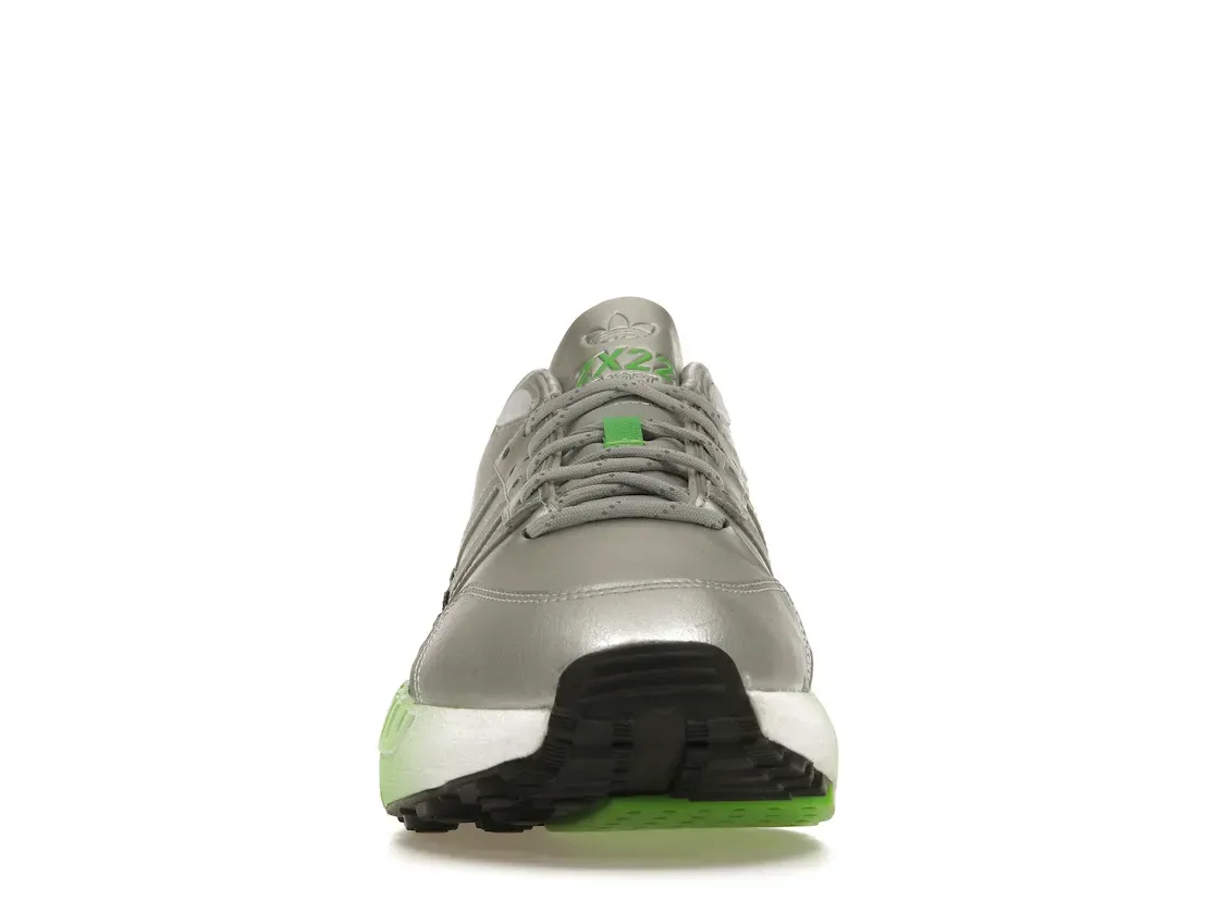 Фото № 2 с приближением к товару «‎adidas ZX 22 Boost Kawasaki Ninja Silver Metallic»