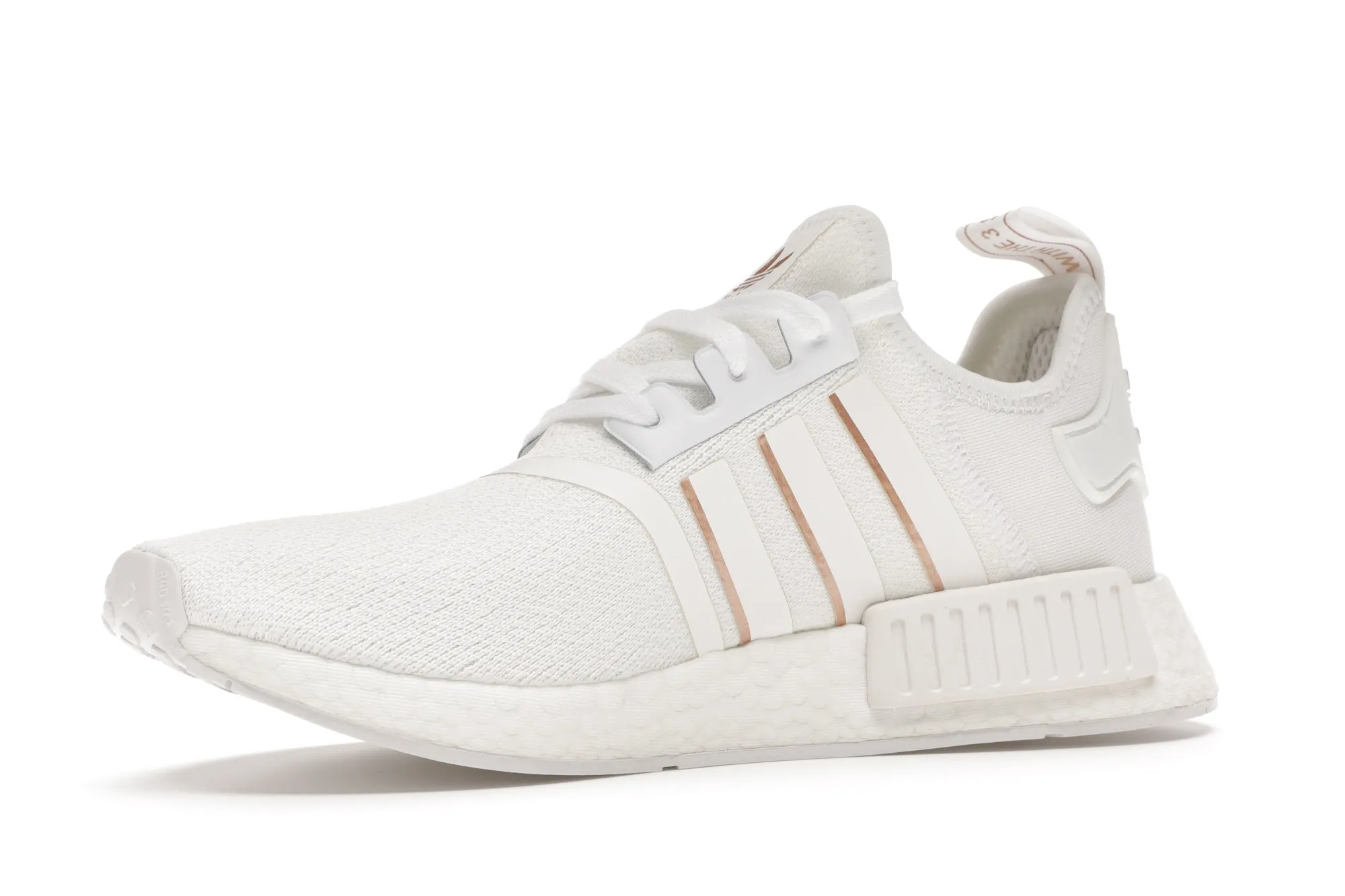 Фото № 3 с приближением к товару «‎adidas NMD_R1 Cloud White Rose Gold »