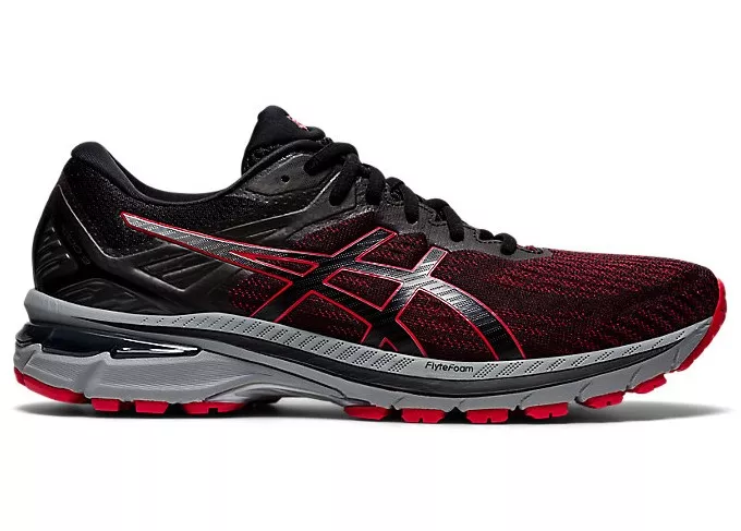 Фото № 1 с приближением к товару «‎ASICS GT-2000 9 Black Classic Red»