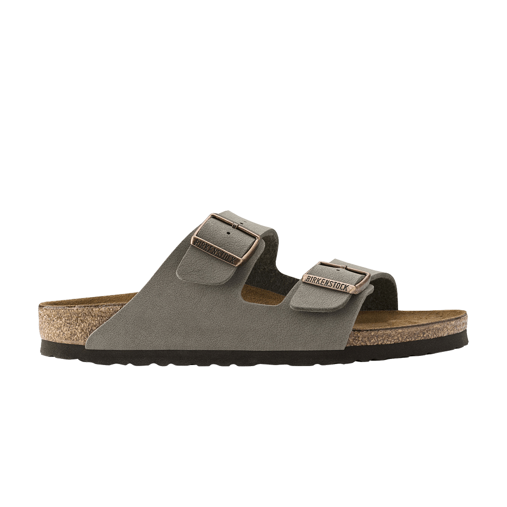 Birkenstock Arizona Birkibuc Narrow Stone