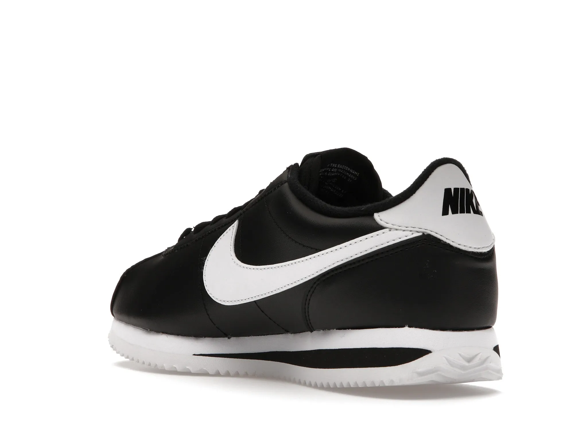 Фото № 6 с приближением к товару «‎Nike Cortez Basic Black White»