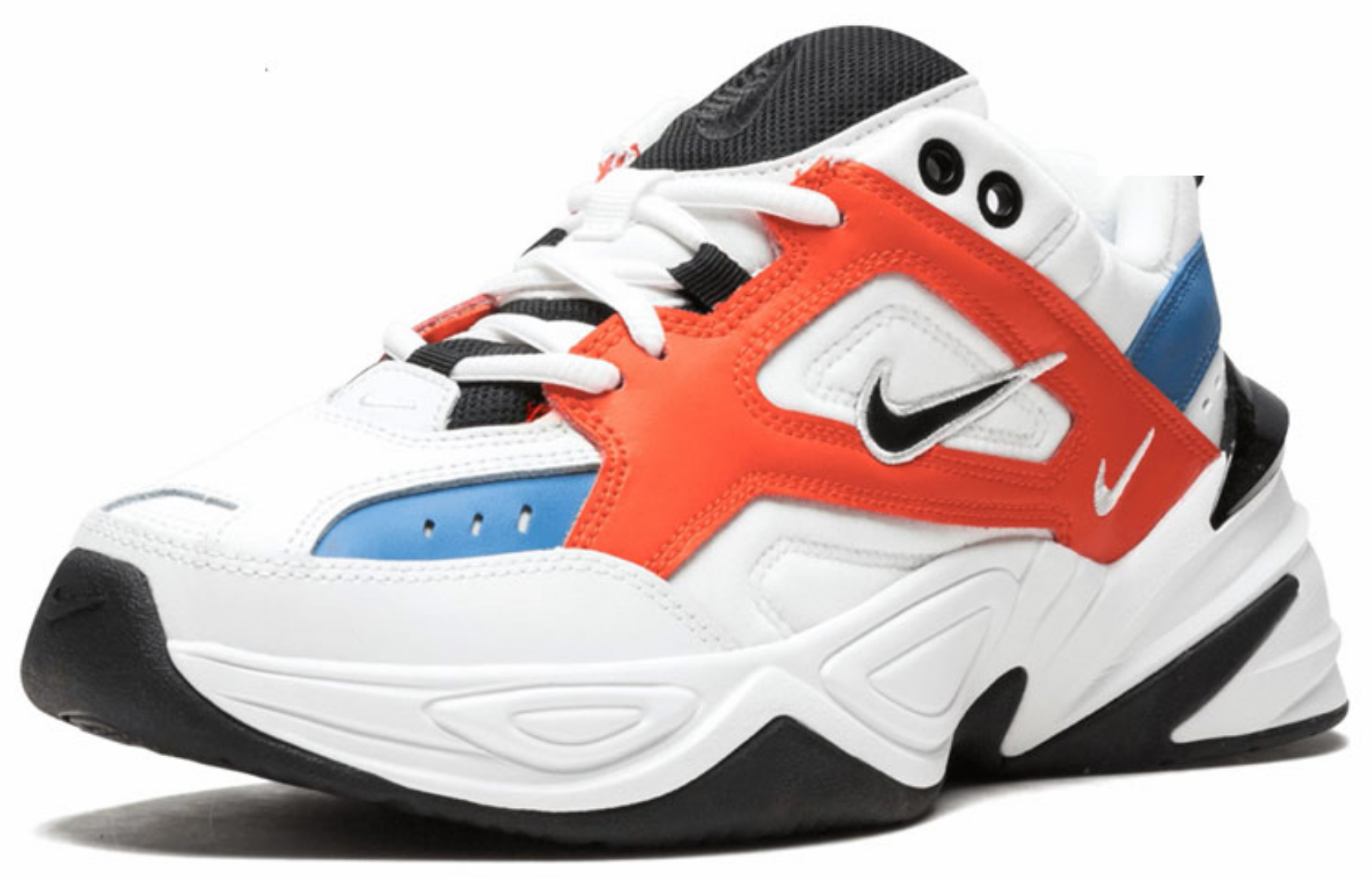 Фото № 2 с приближением к товару «‎Nike M2K Tekno White Black Orange (W)»