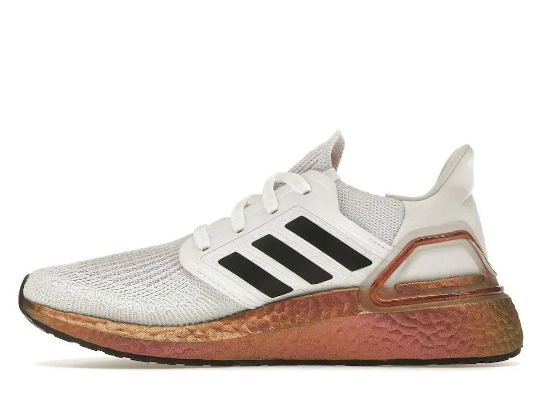 Фото № 3 с приближением к товару «‎adidas Ultra Boost 20 White Signal Pink »