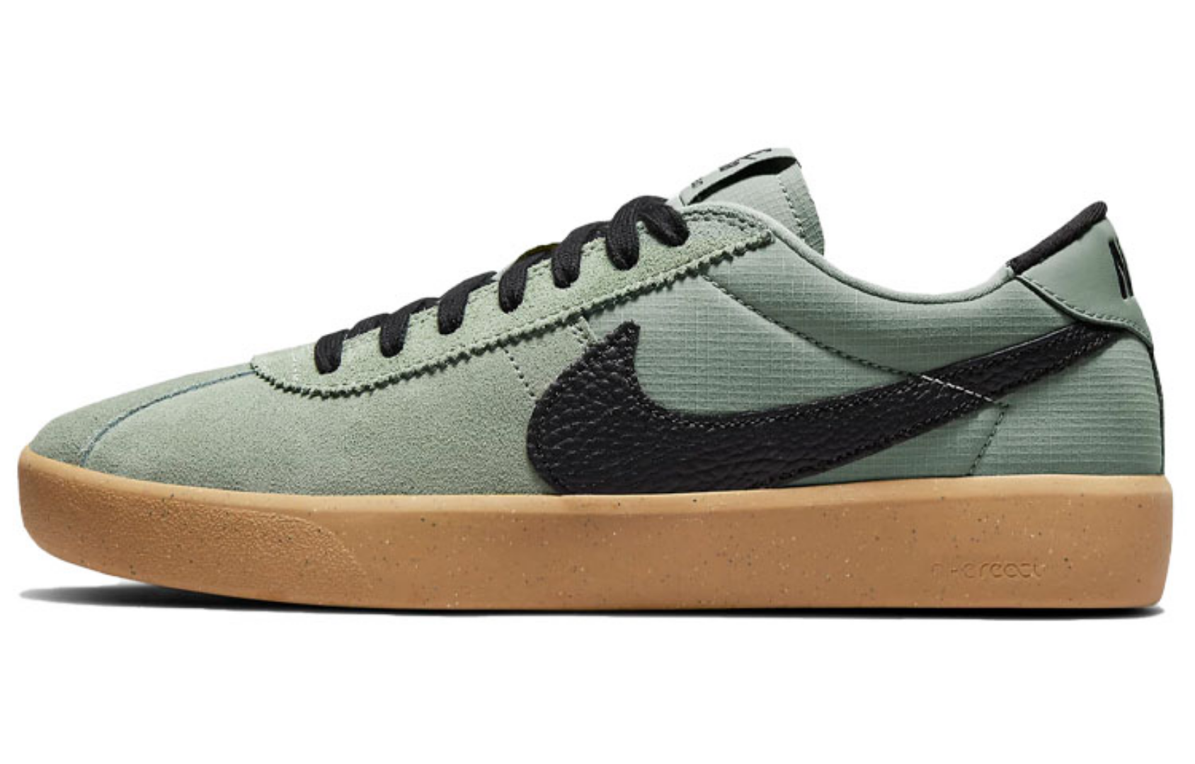 Фото № 1 с приближением к товару «‎Nike SB Bruin React Color Matching Sneakers GreenBlack»