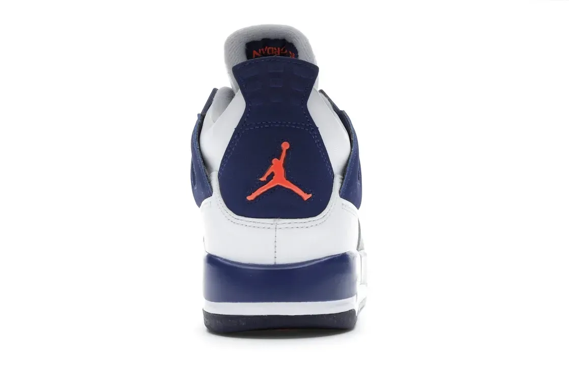 Фото № 4 с приближением к товару «‎Jordan 4 Retro Deep Royal Blue »