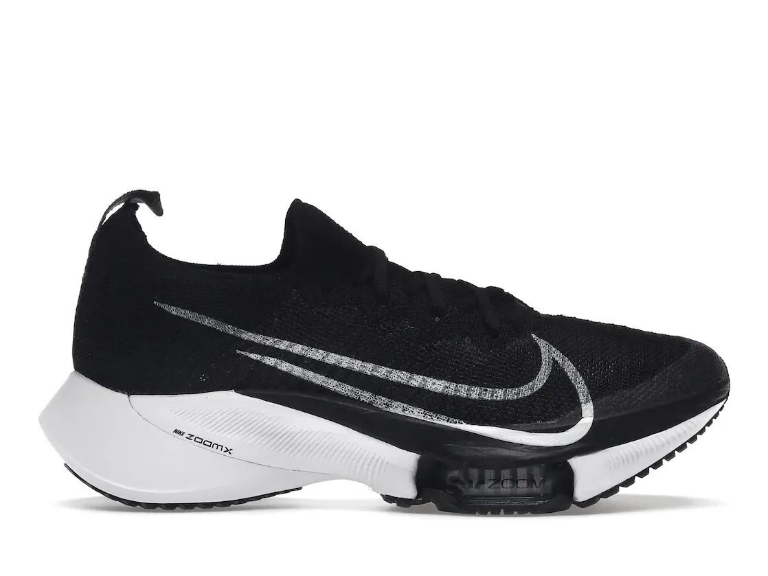 Фото № 1 с приближением к товару «‎Nike Air Zoom Tempo Next% Flyknit Black White »