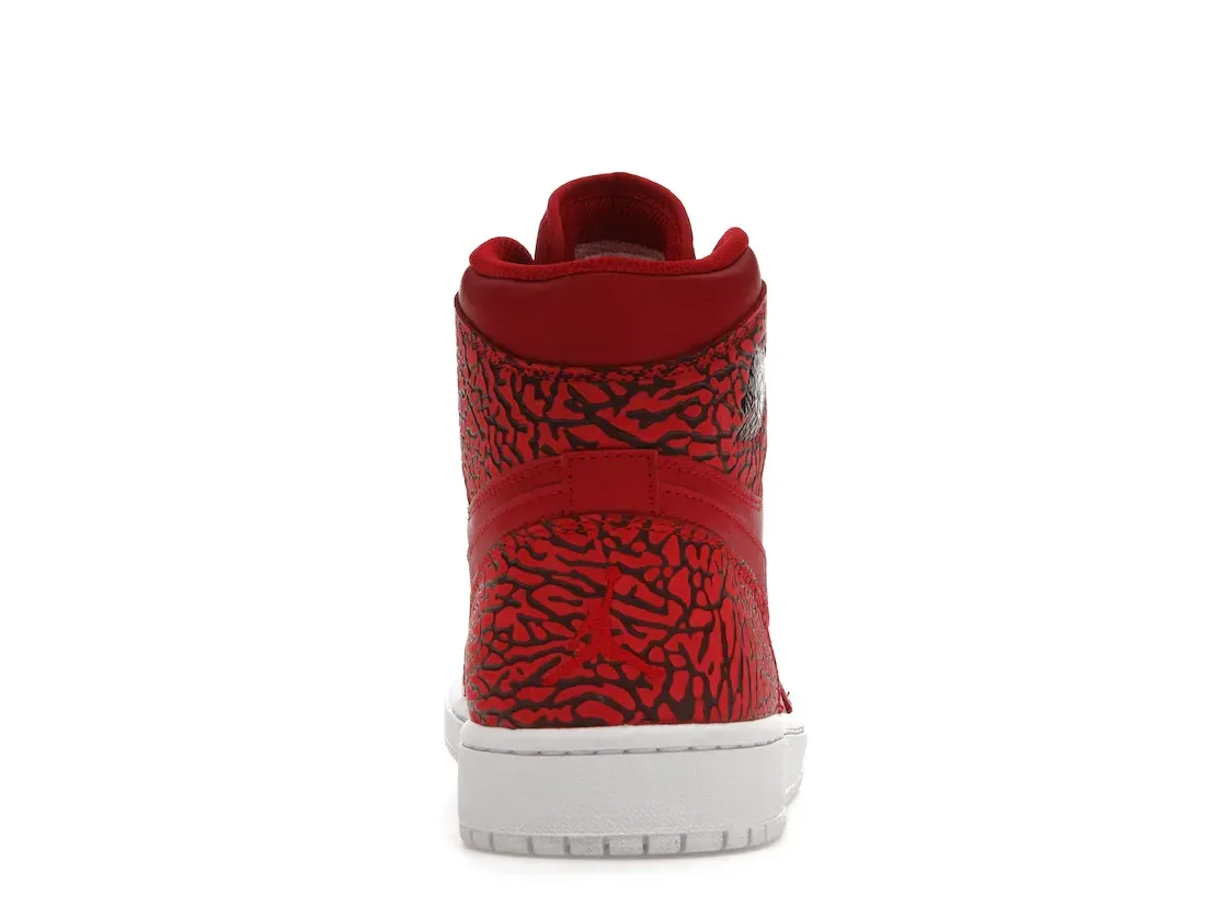 Фото № 4 с приближением к товару «‎Jordan 1 Retro Red Elephant Print»