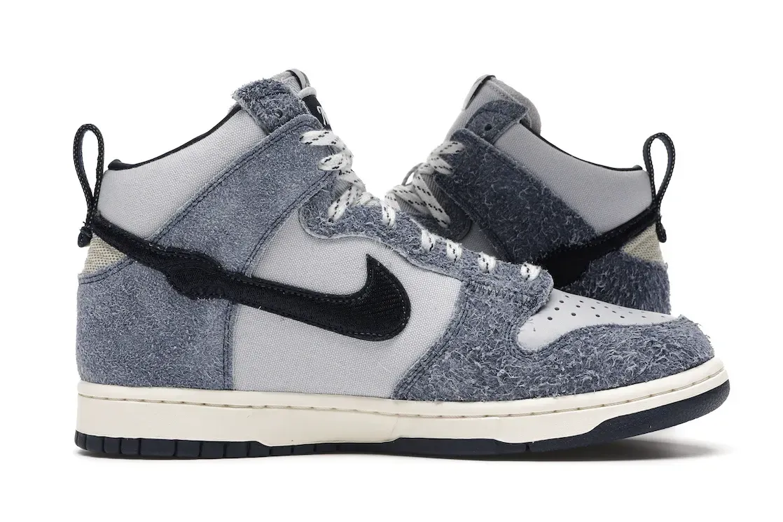 Фото № 3 с приближением к товару «‎Nike Dunk High AB Notre Midnight Navy»