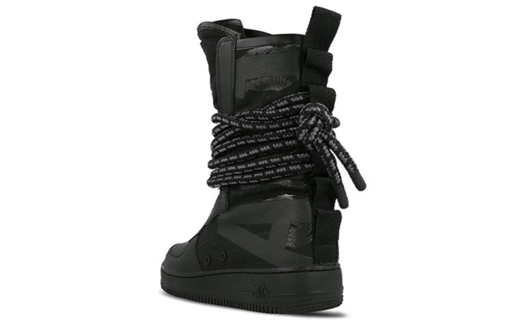 Фото № 4 с приближением к товару «‎Nike SF Air Force 1 High-Top Sneakers Black»
