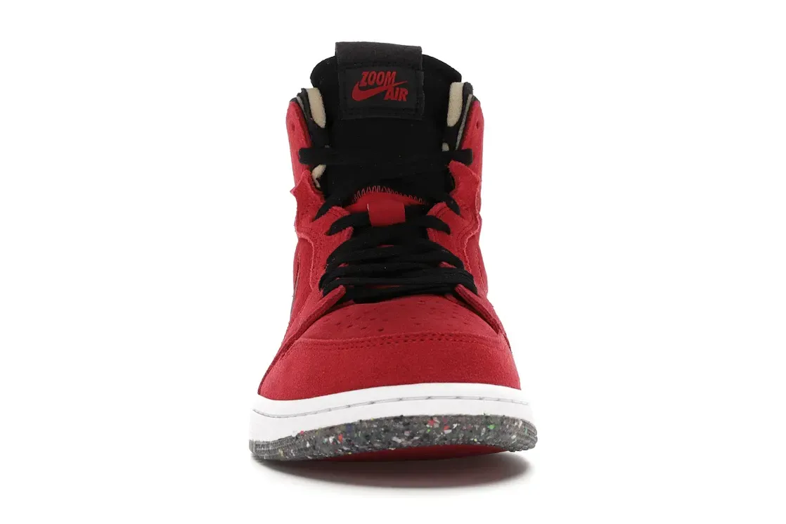 Фото № 2 с приближением к товару «‎Jordan 1 High Zoom Air CMFT Red Suede»