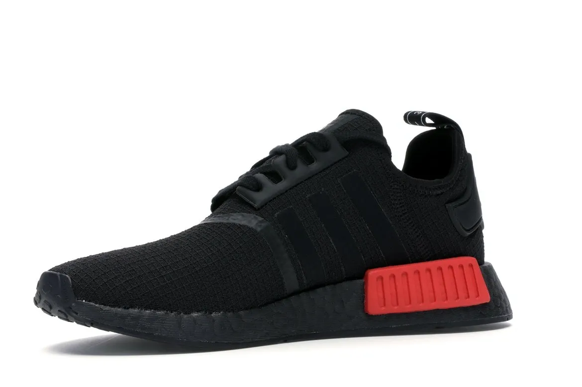 Фото № 3 с приближением к товару «‎adidas NMD R1 Core Black Lush Red»