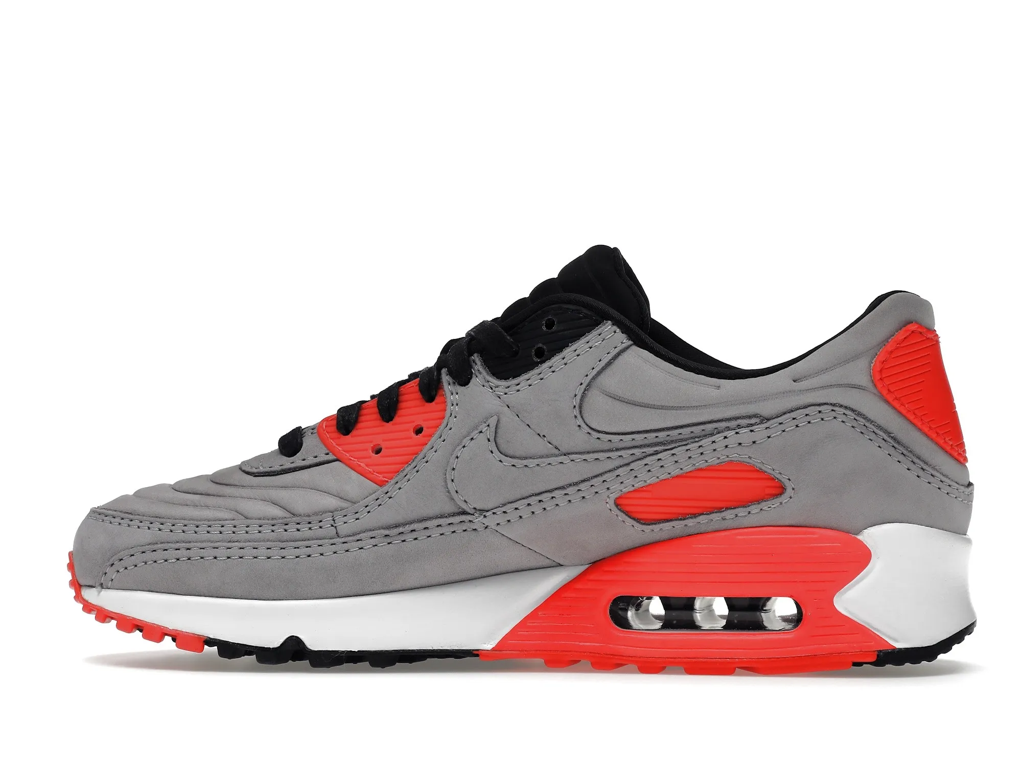 Фото № 6 с приближением к товару «‎Nike Air Max 90 Night Silver Bright Crimson»