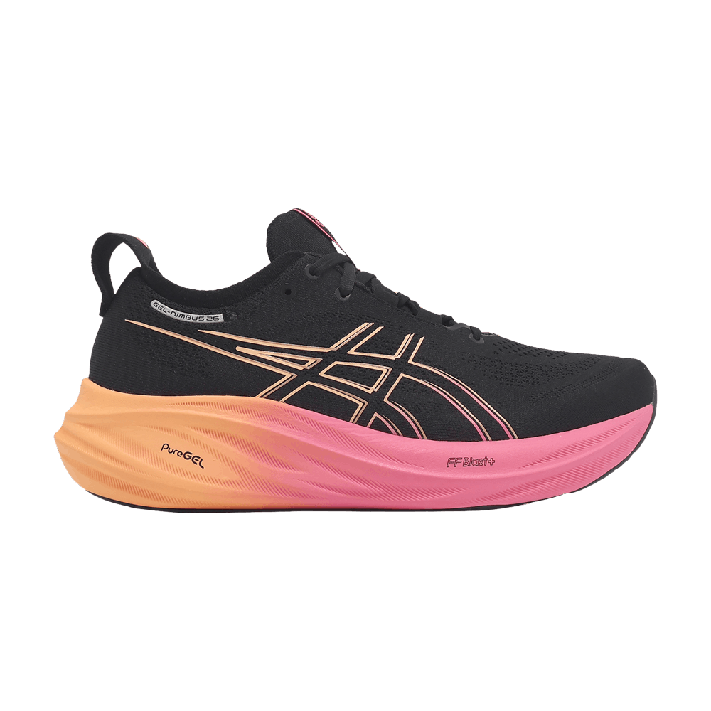 ASICS Gel Nimbus 26 Black Rose Gold