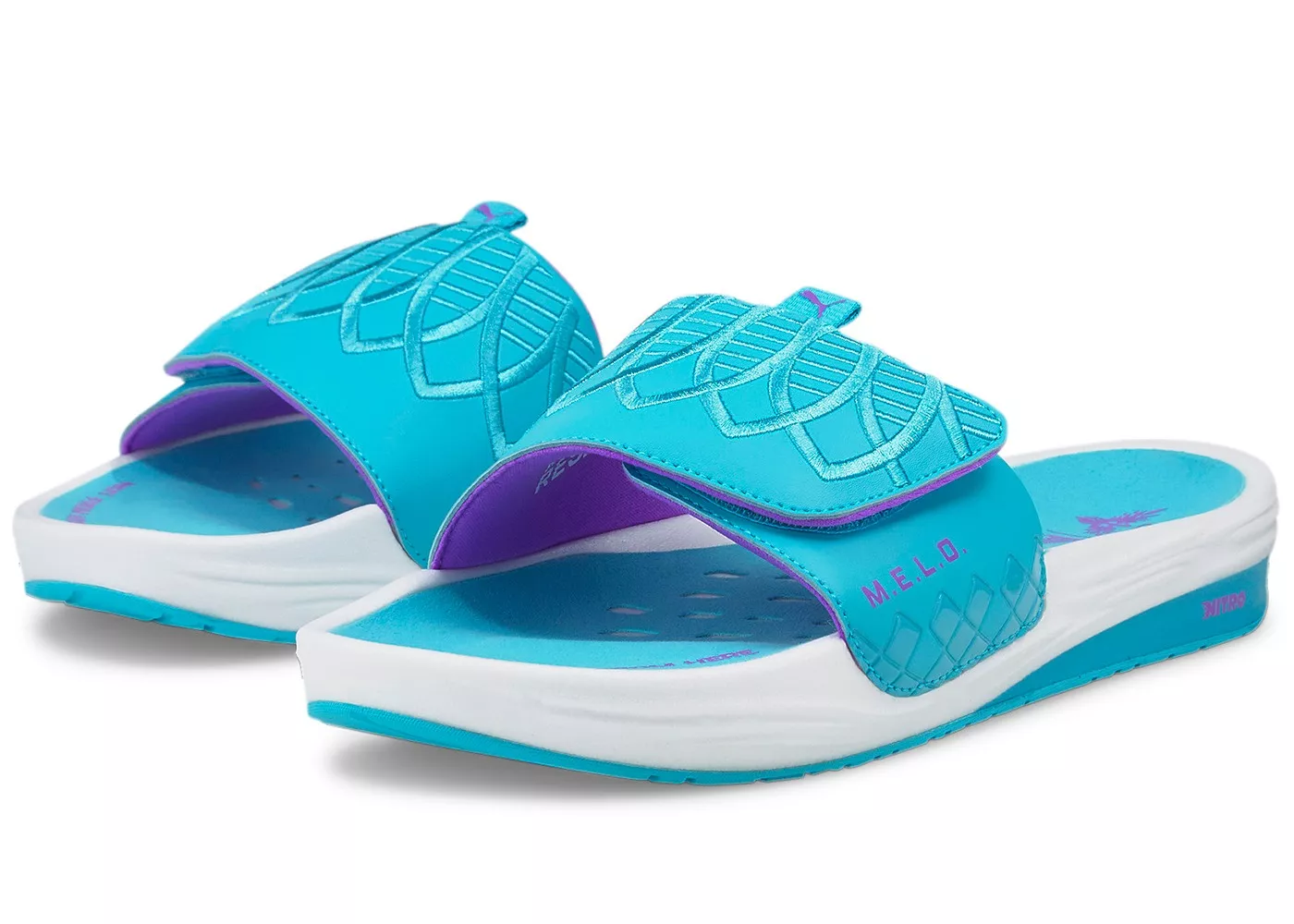 Фото № 1 с приближением к товару «‎Puma LaMelo Ball Nitrocat V Slide Hornets Away»