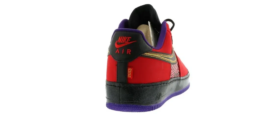 Фото № 4 с приближением к товару «‎Nike Air Force 1 Low Year of the Snake»