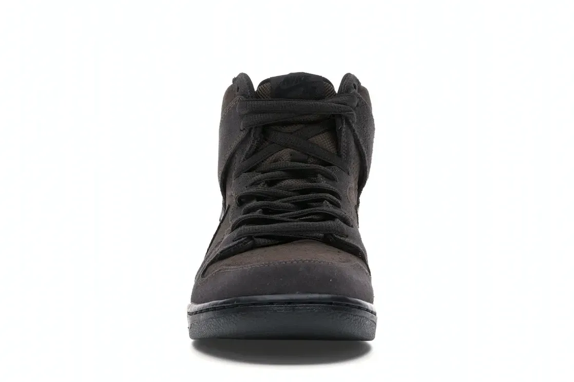 Фото № 2 с приближением к товару «‎Nike SB Dunk High Dark Oak Black Tar»