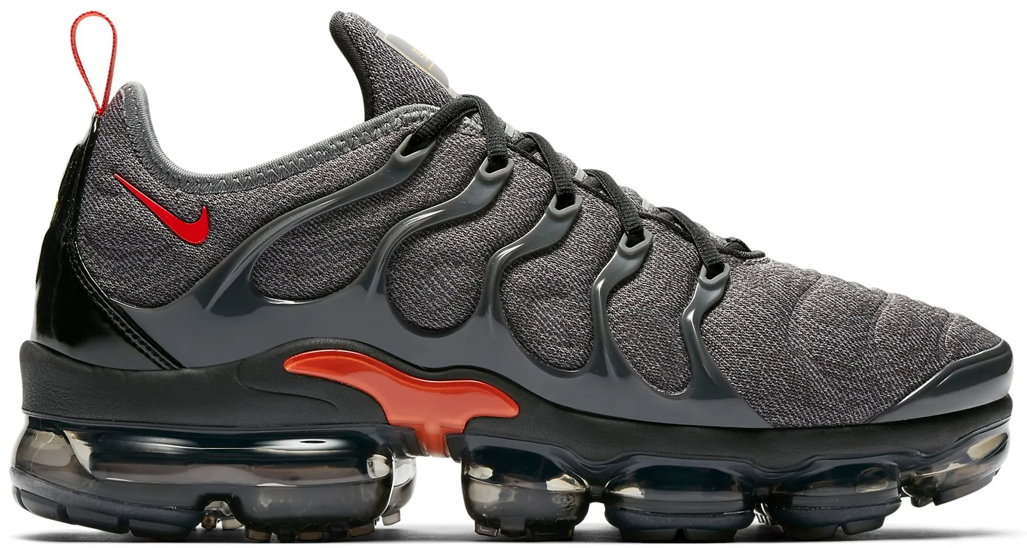 Фото № 1 с приближением к товару «‎Nike Air VaporMax Plus Cool Grey Team Orange»