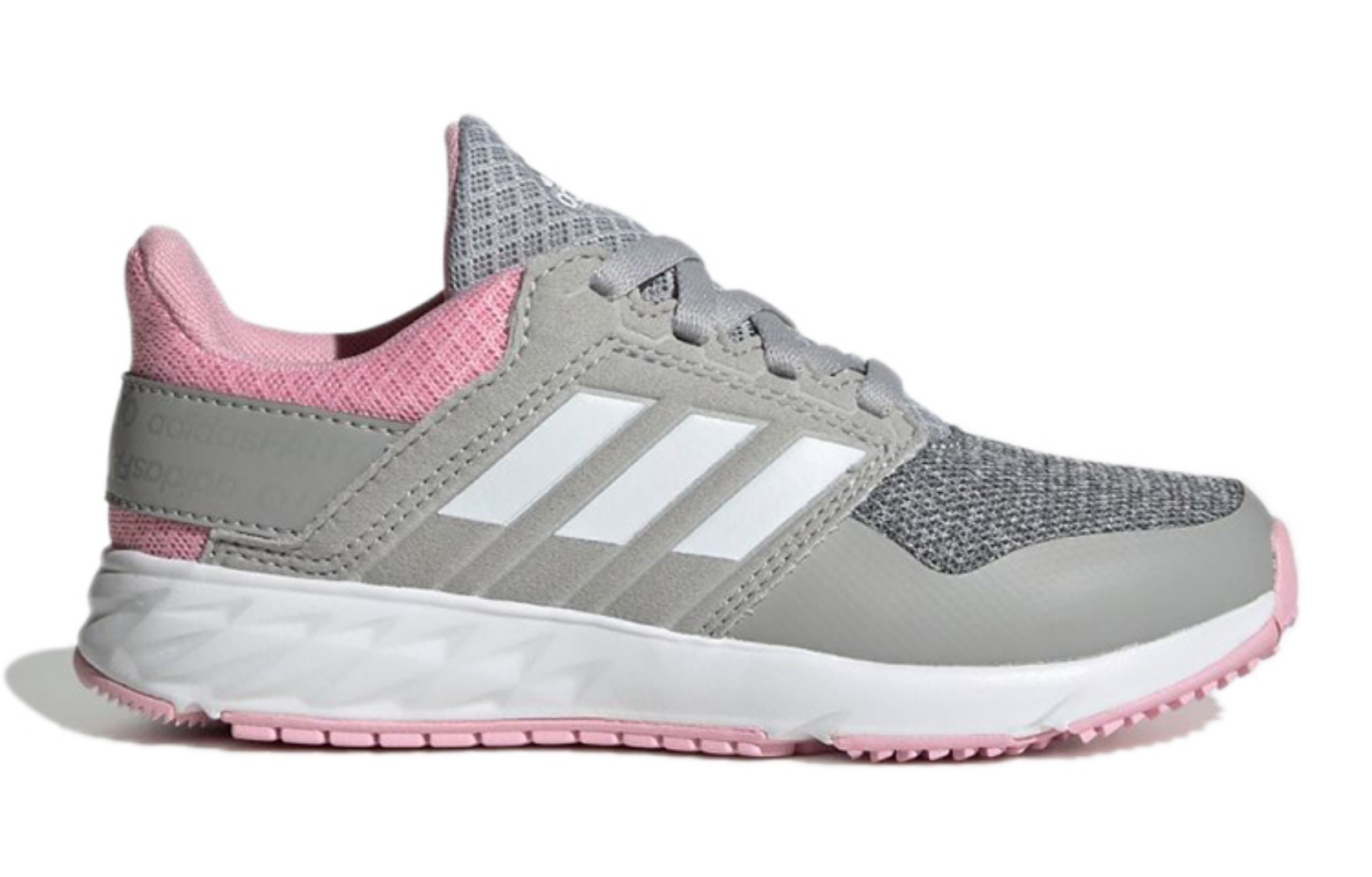 Фото № 2 с приближением к товару «‎adidas Fortafaito K GreyPink»