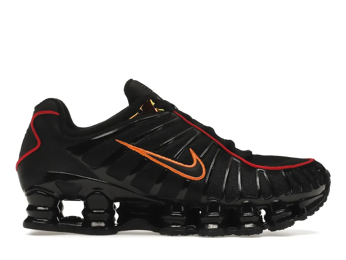 Фото № 1 с приближением к товару «‎Nike Shox TL Black Magma Orange»