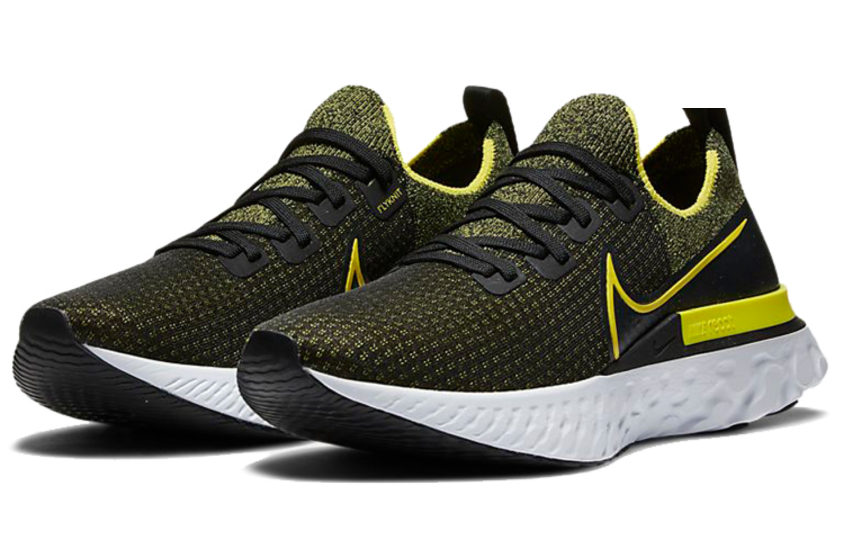 Фото № 3 с приближением к товару «‎Nike React Infinity Run Flyknit 'Sonic Yellow'»