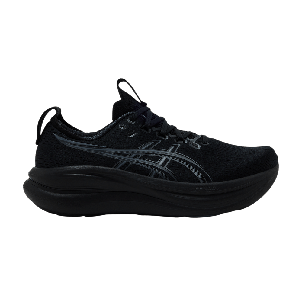 ASICS GEL-Nimbus 28 2E Wide Black Graphite Grey
