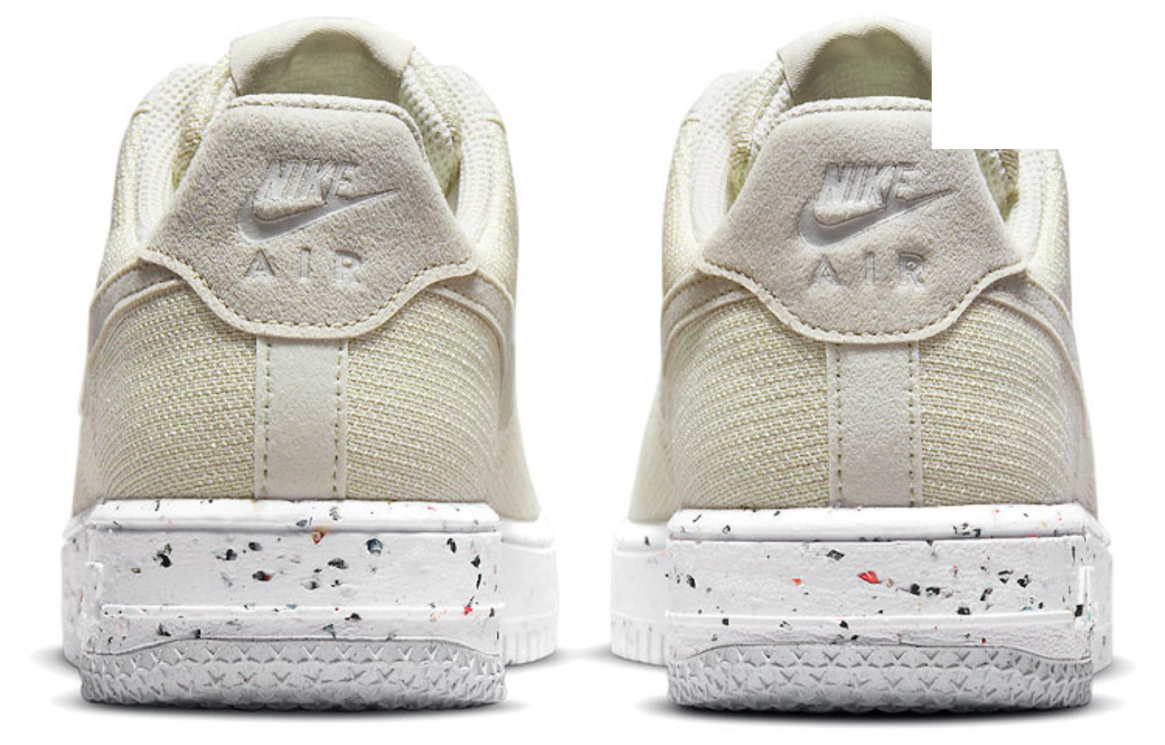Фото № 4 с приближением к товару «‎Nike WMNS Air Force 1 Crater FlyKnit "Sail" White»