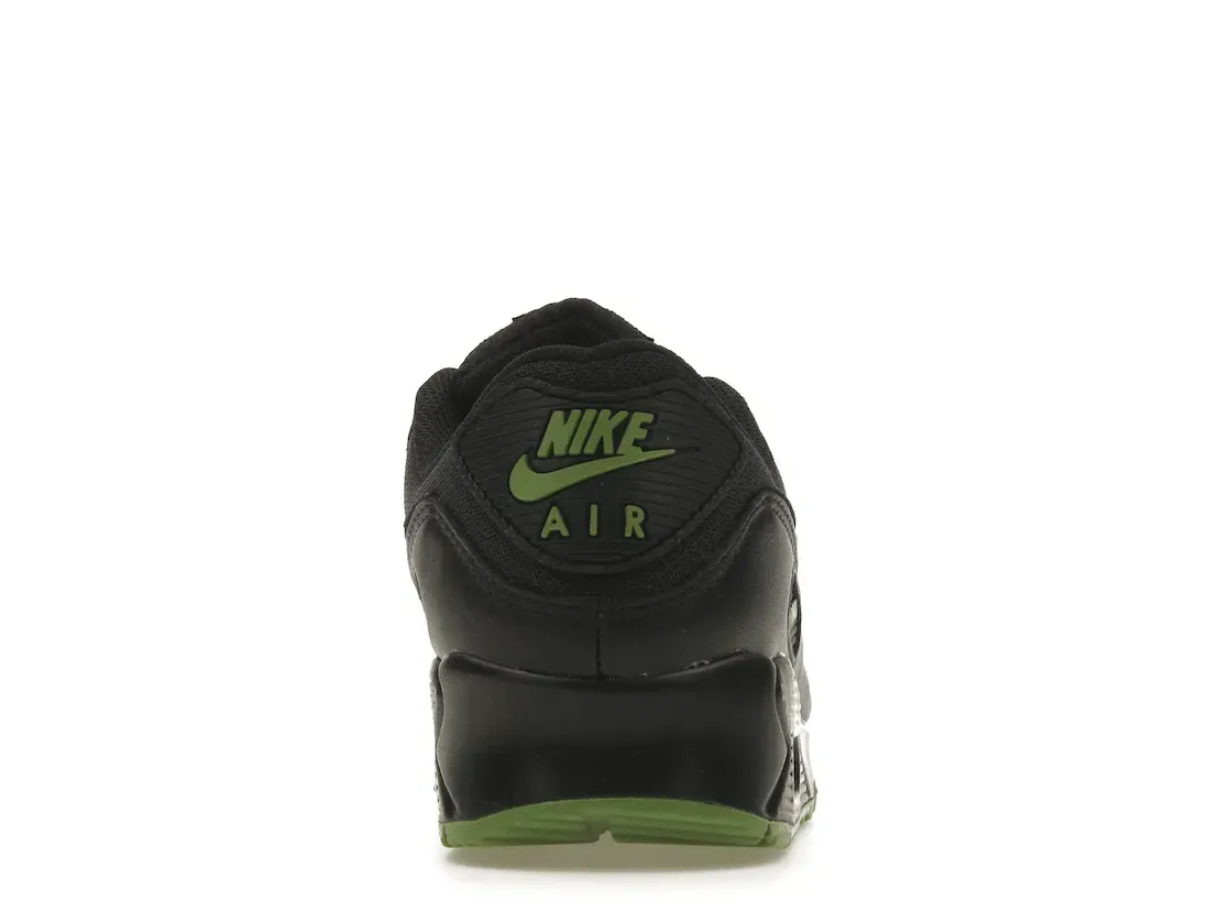 Фото № 4 с приближением к товару «‎Nike Air Max 90 Black Chlorophyll»