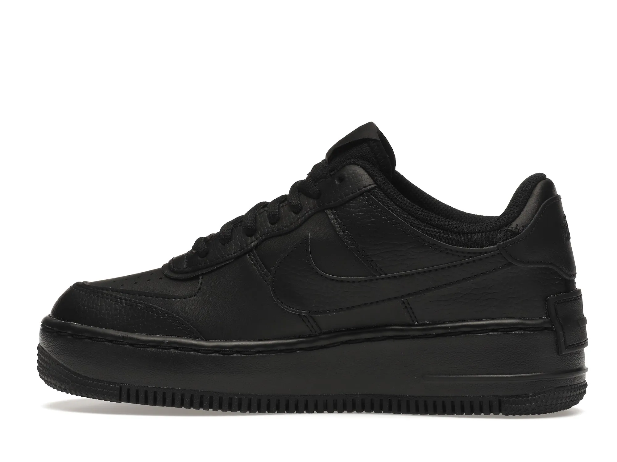 Фото № 5 с приближением к товару «‎Nike Air Force 1 Low Shadow Triple Black »