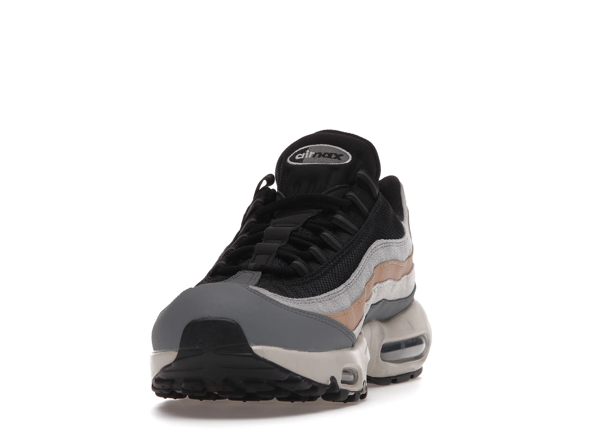 Фото № 2 с приближением к товару «‎Nike Air Max 95 Black Beige Grey»