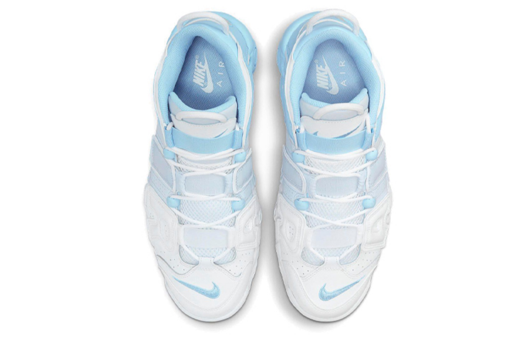 Фото № 4 с приближением к товару «‎Nike Air More Uptempo WhiteBlue»