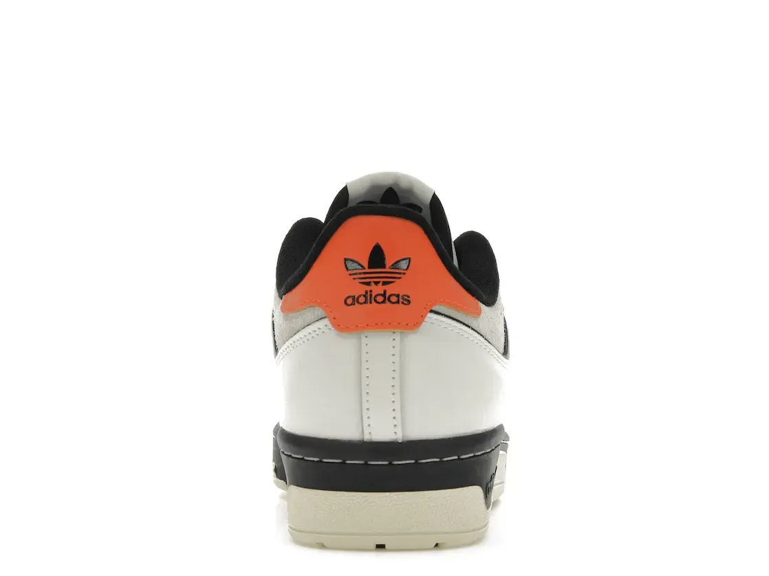 Фото № 4 с приближением к товару «‎adidas Rivalry 86 Low White Black Semi Impact Orange»