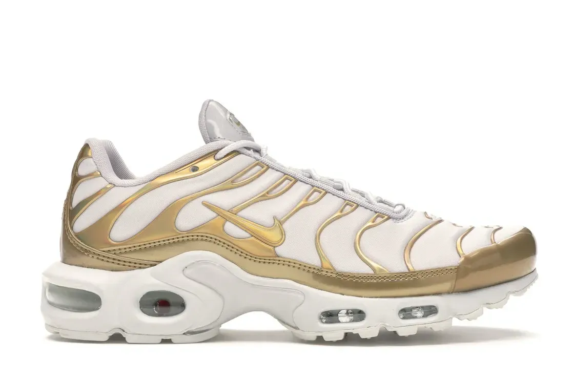 Фото № 1 с приближением к товару «‎Nike Air Max Plus Vast Grey Metallic Gold »