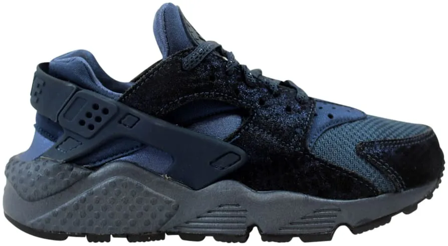 Фото № 1 с приближением к товару «‎Nike Air Huarache Run Premium Metallic Armory Navy »