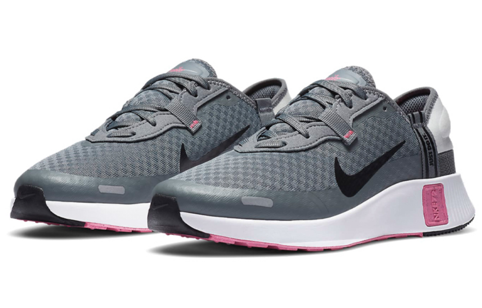 Фото № 3 с приближением к товару «‎Nike Reposto (GS) GreyPink»