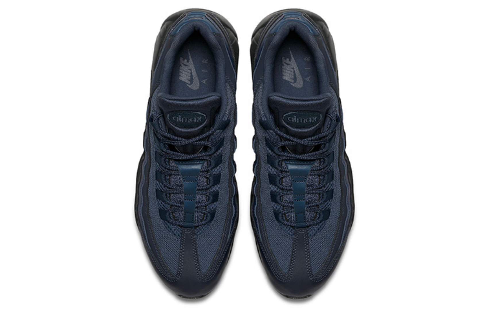 Фото № 4 с приближением к товару «‎Nike Air Max 95 Essential Running Shoes Deep-Blue»