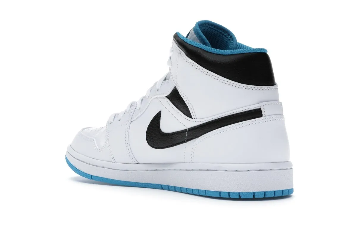 Фото № 6 с приближением к товару «‎Jordan 1 Mid Laser Blue»