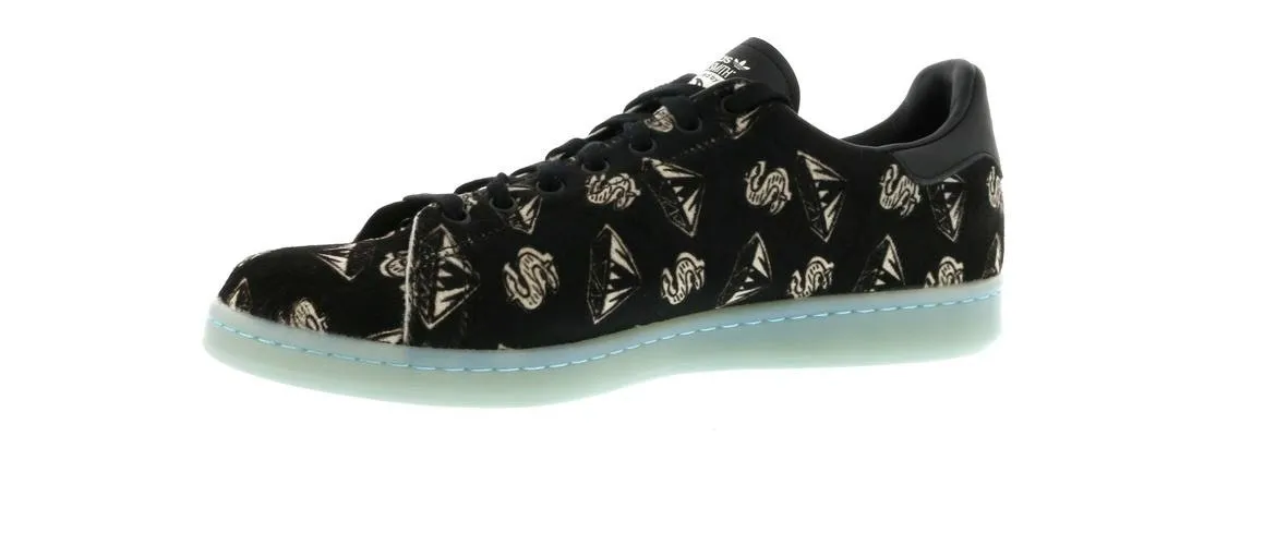 Фото № 2 с приближением к товару «‎adidas Stan Smith Pharrell BBC Black»