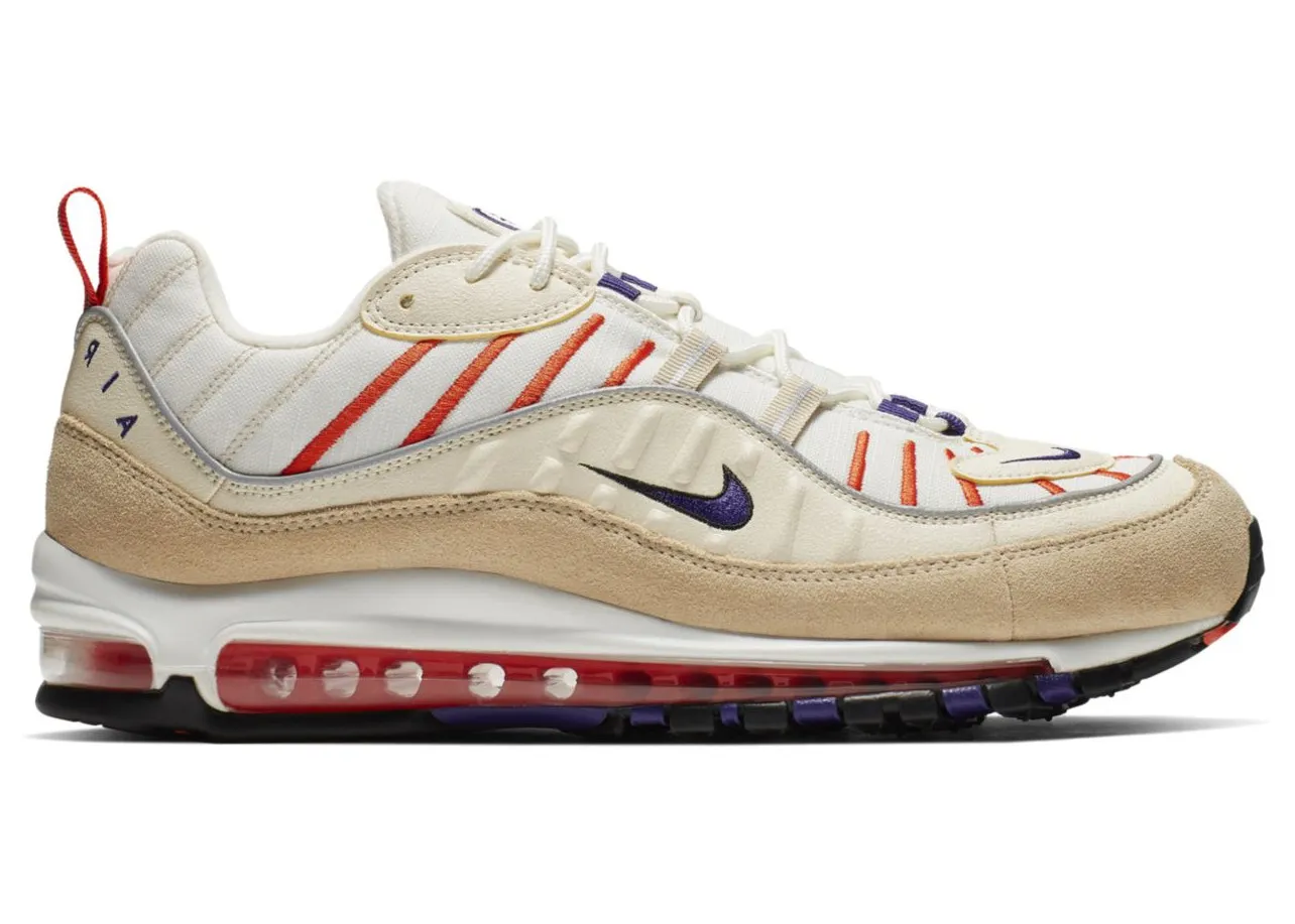 Фото № 1 с приближением к товару «‎Nike Air Max 98 Sail Purple»